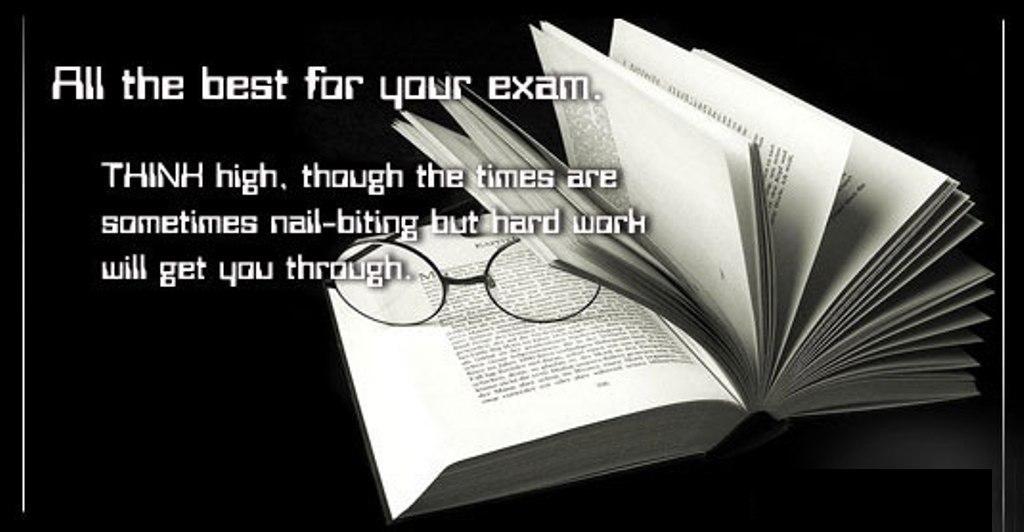 All The Best Wishes For Your Tests