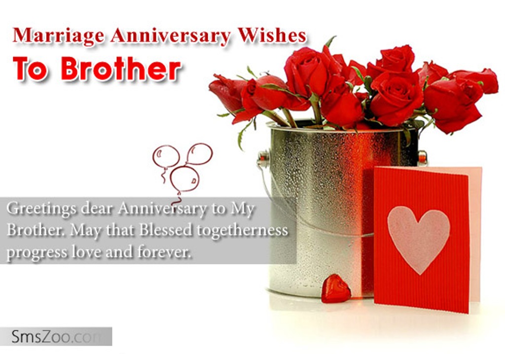 Anniversary Wishes For Brother Wishes Greetings Pictures Wish Guy