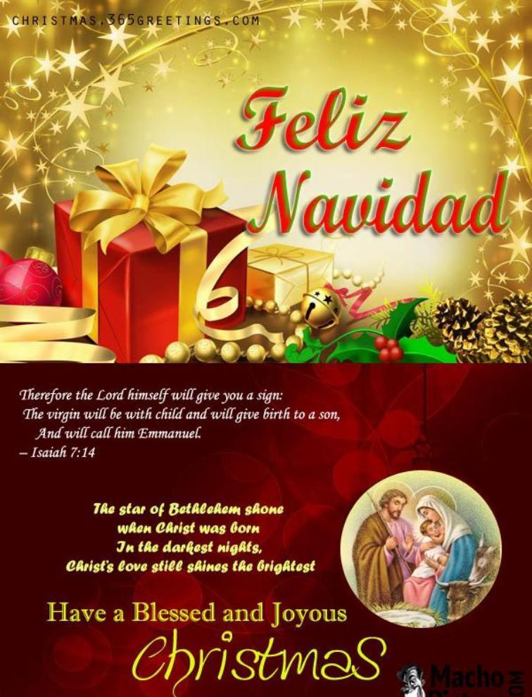 Christmas Wishes In Spanish Wishes Greetings Pictures Wish Guy