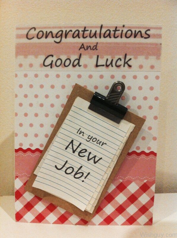 Good Luck Wishes For New Job - Wishes, Greetings, Pictures – Wish Guy