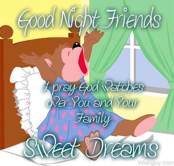 Good Night Wishes For Friend - Wishes, Greetings, Pictures – Wish Guy