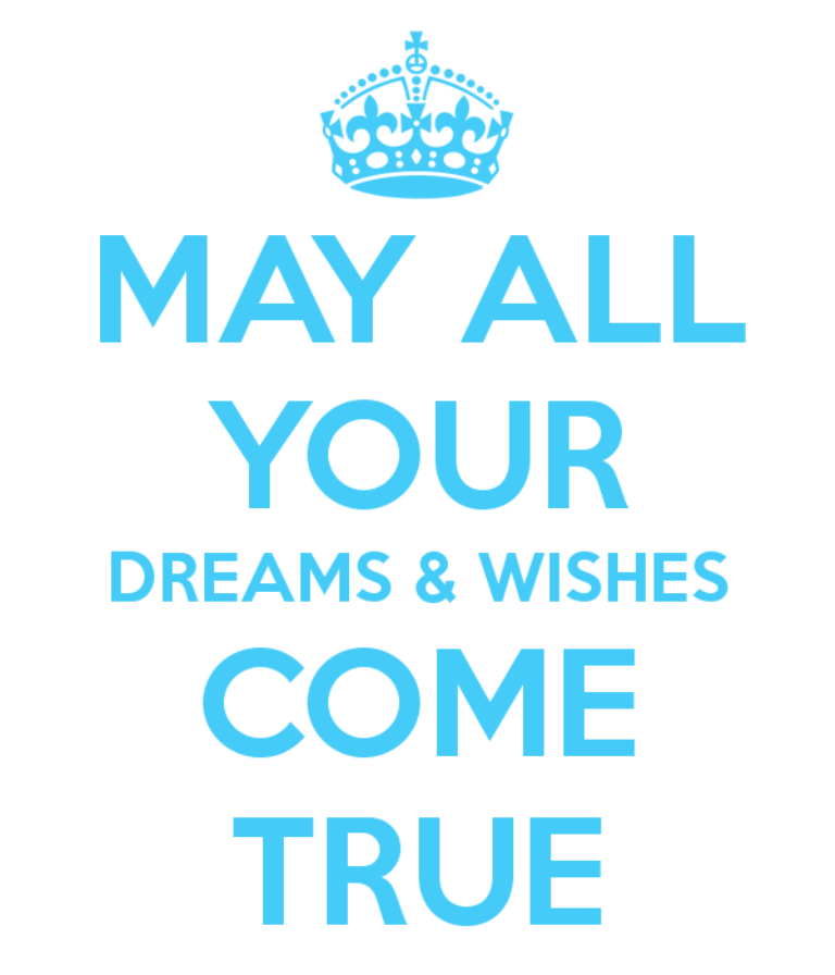 May All Your Dream And Wishes Come True Wishes Greetings Pictures 