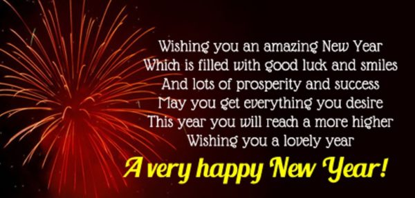 Wishing You An Amazing  New Year