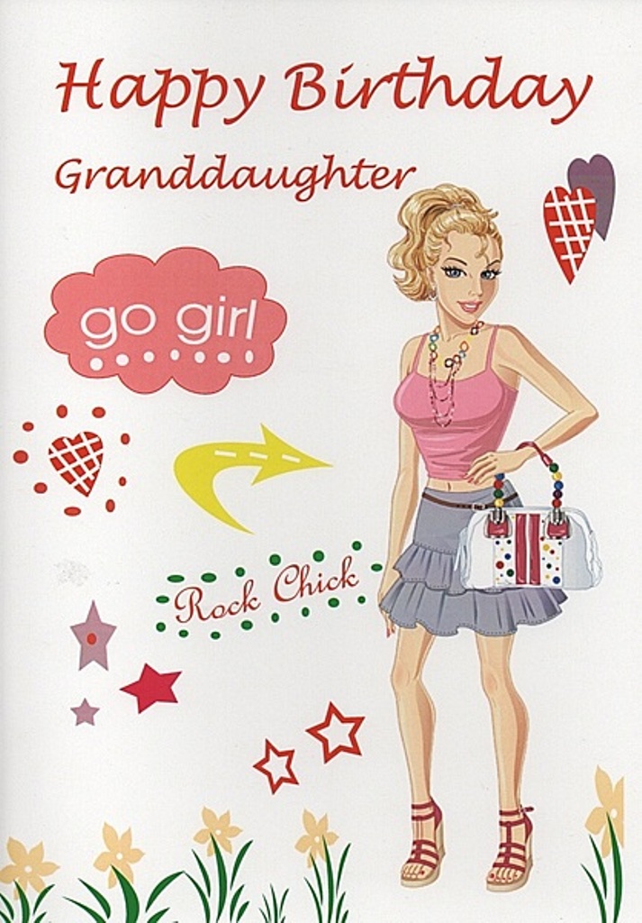 granddaughter birthday templates for creative card design candacefaber ...