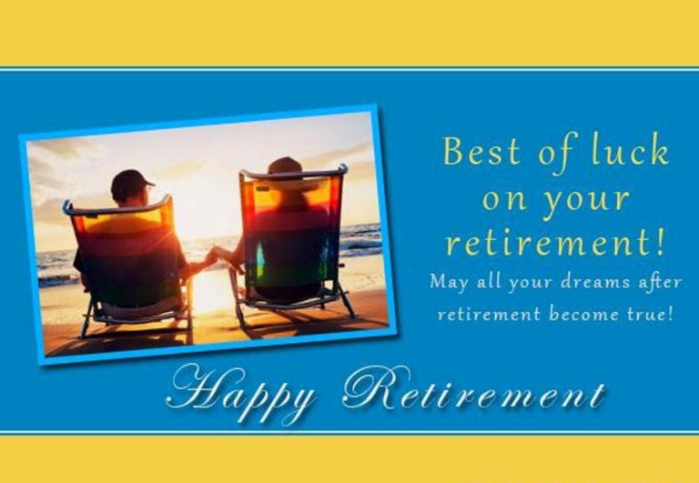 Best Retirement Wishes - Wishes, Greetings, Pictures – Wish Guy